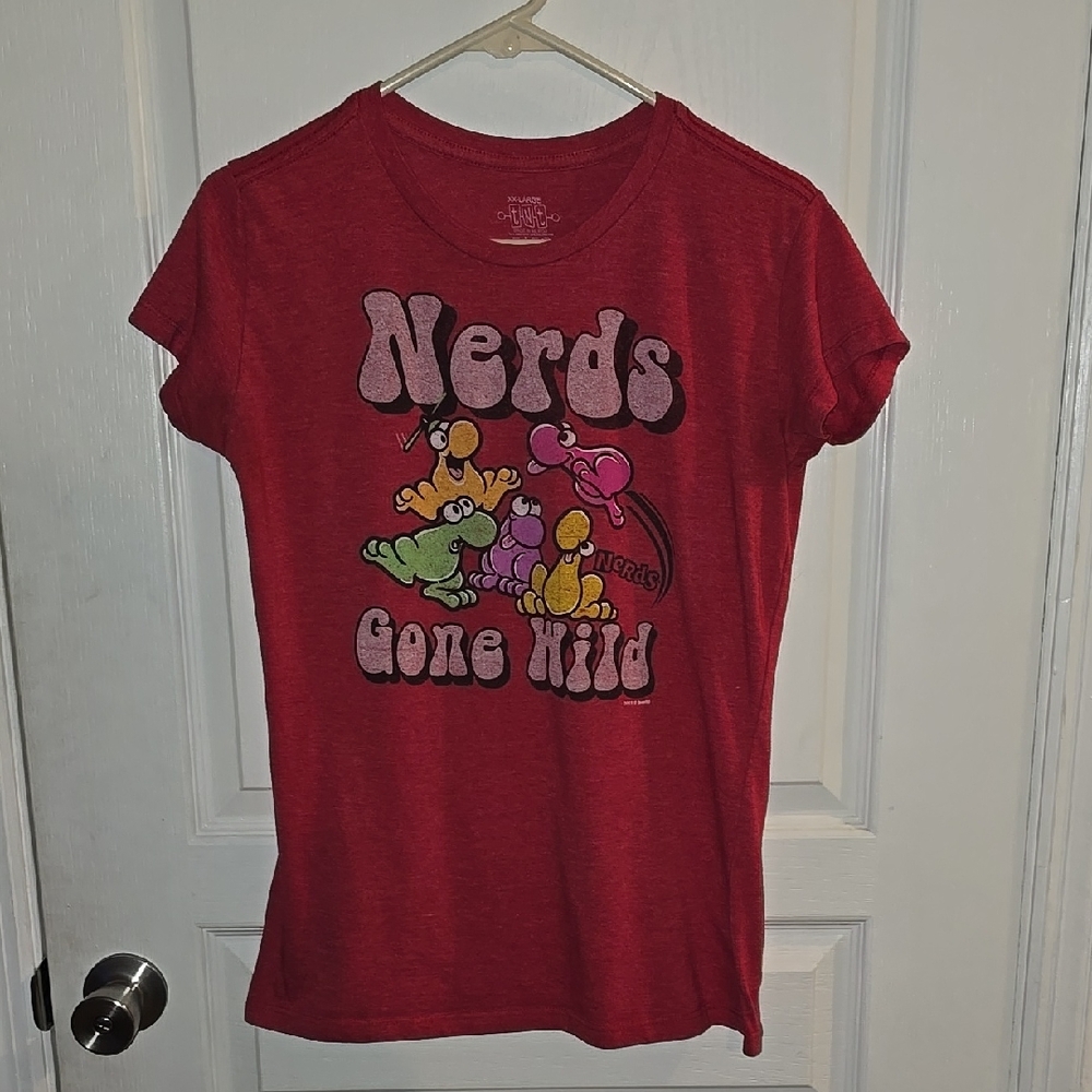Red Graphic Tee - Nerds Gone Wild Women's XXL